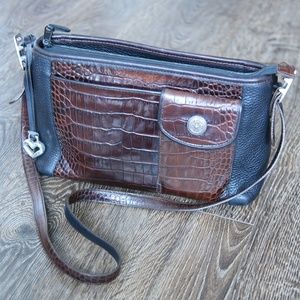 BRIGHTON bag w/ crocodile leather